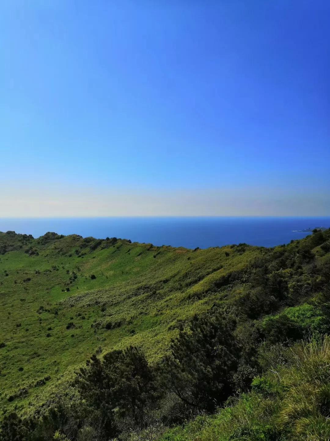 心血来潮去爬山,想去济州岛看海