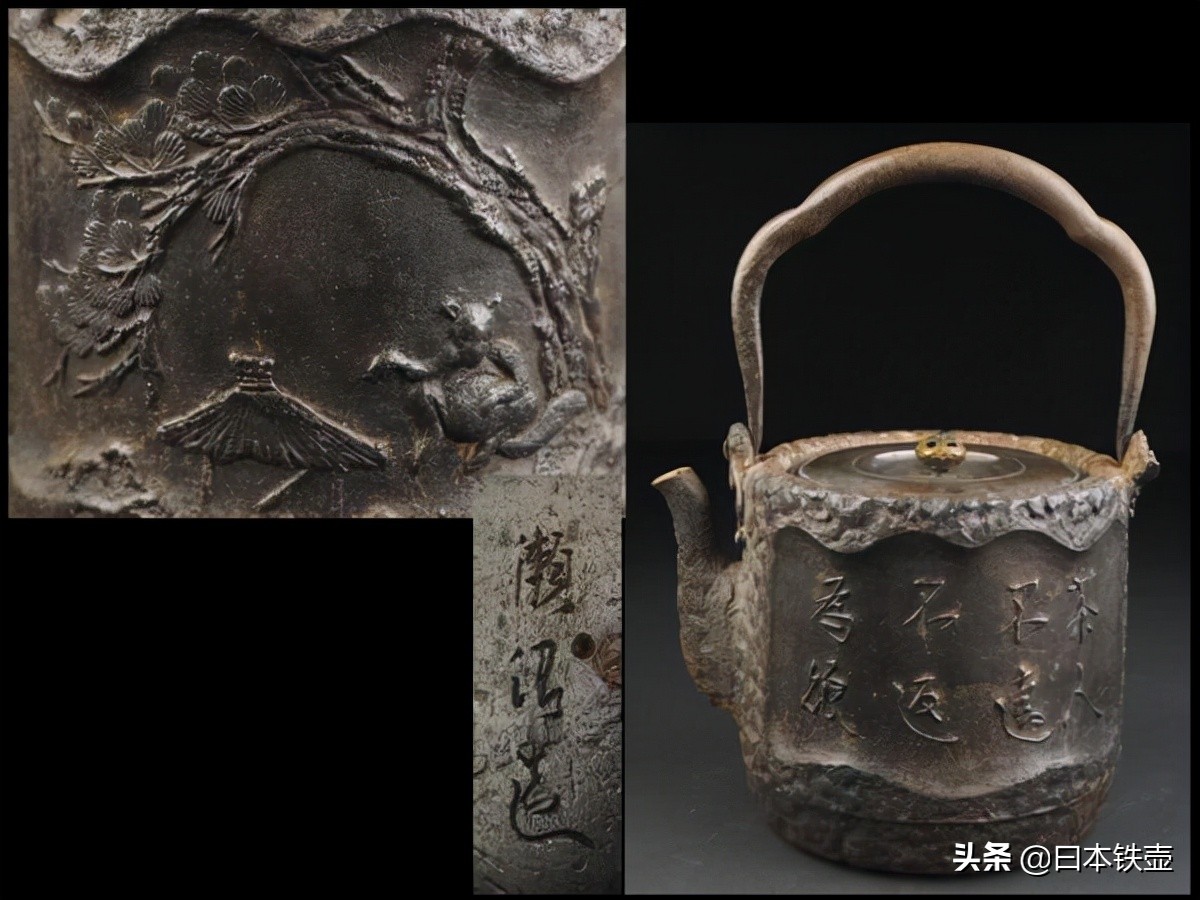 日本名古屋铁壶堂口,京都铁壶有哪些特征