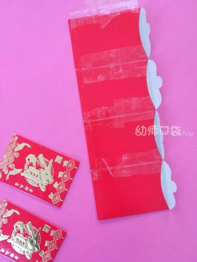 新年创意美术作品春节快乐,创意美术4-6岁新年鞭炮