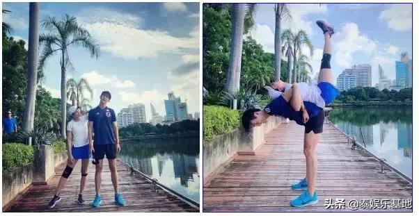 泰星和女友同框,泰星甜蜜日常生活