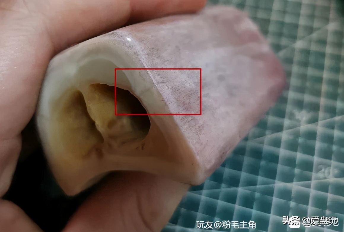 驼骨手串开裂图片,驼骨珠子开裂是怎么回事