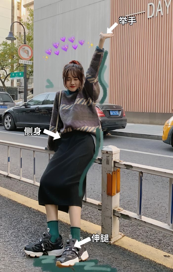 拍照不显胖不显矮的姿势,明明长得挺好看就是照相很丑