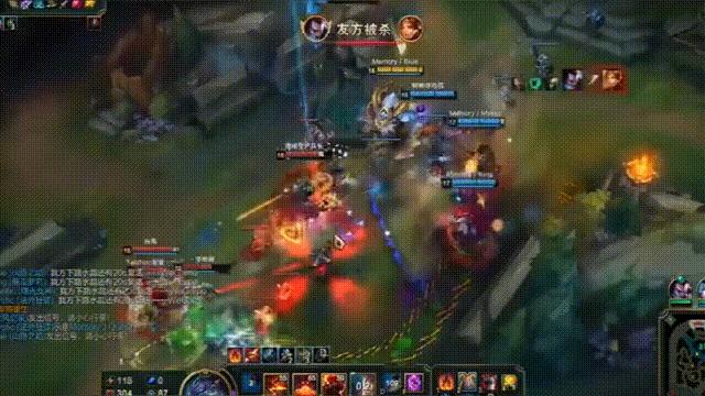 lol手游上单奥恩新版本出装天赋,lol职业比赛上单名场面