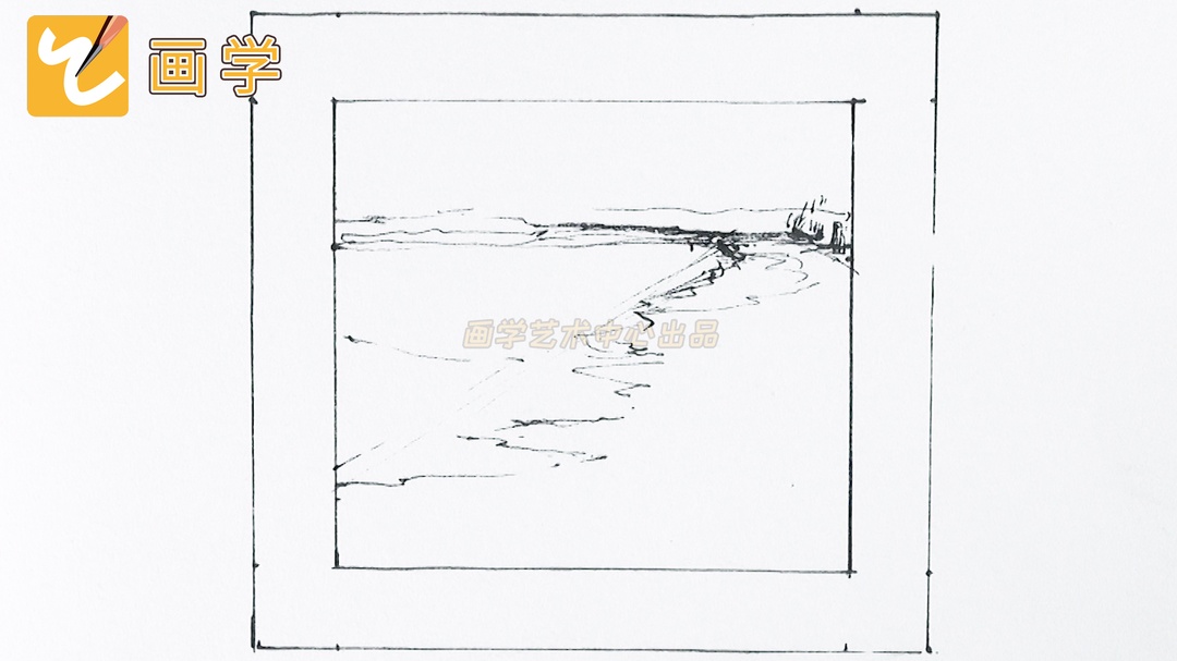 原创绘画教学视频,绘画教程风景画零基础