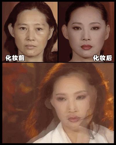 毛戈平如何为京剧旦角化妆全过程 (毛戈平为大圆脸女士化妆教学视频)