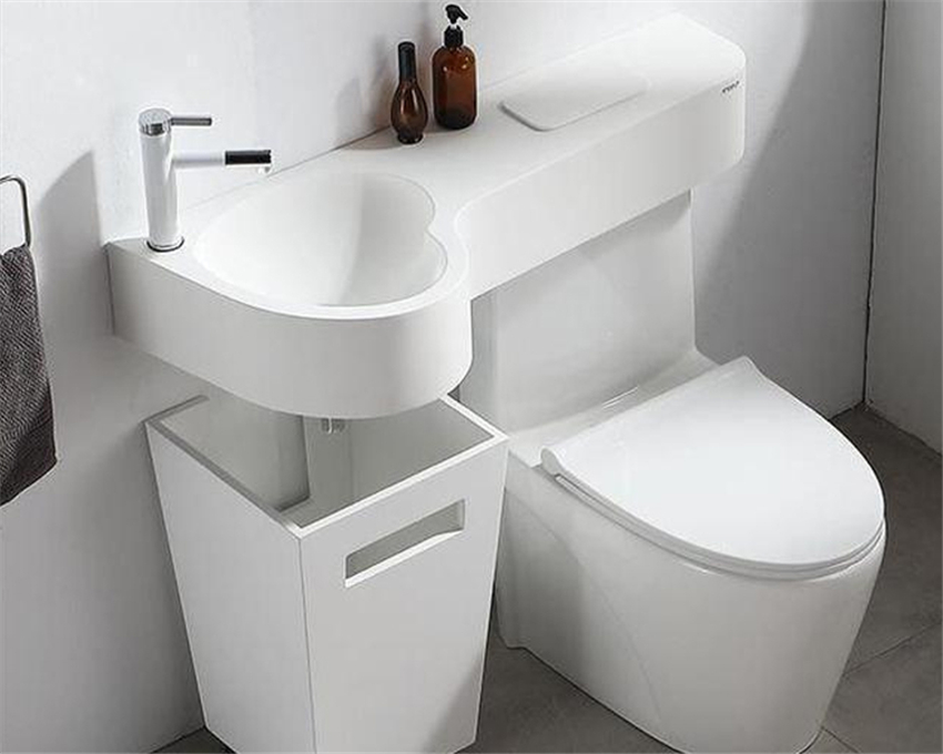 洗手间马桶收纳,卫生间马桶和洗漱池中间收纳
