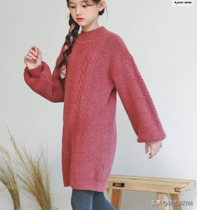 又潮又酷韩版黑色毛衣儿童版,男童冬季韩版百搭毛衣