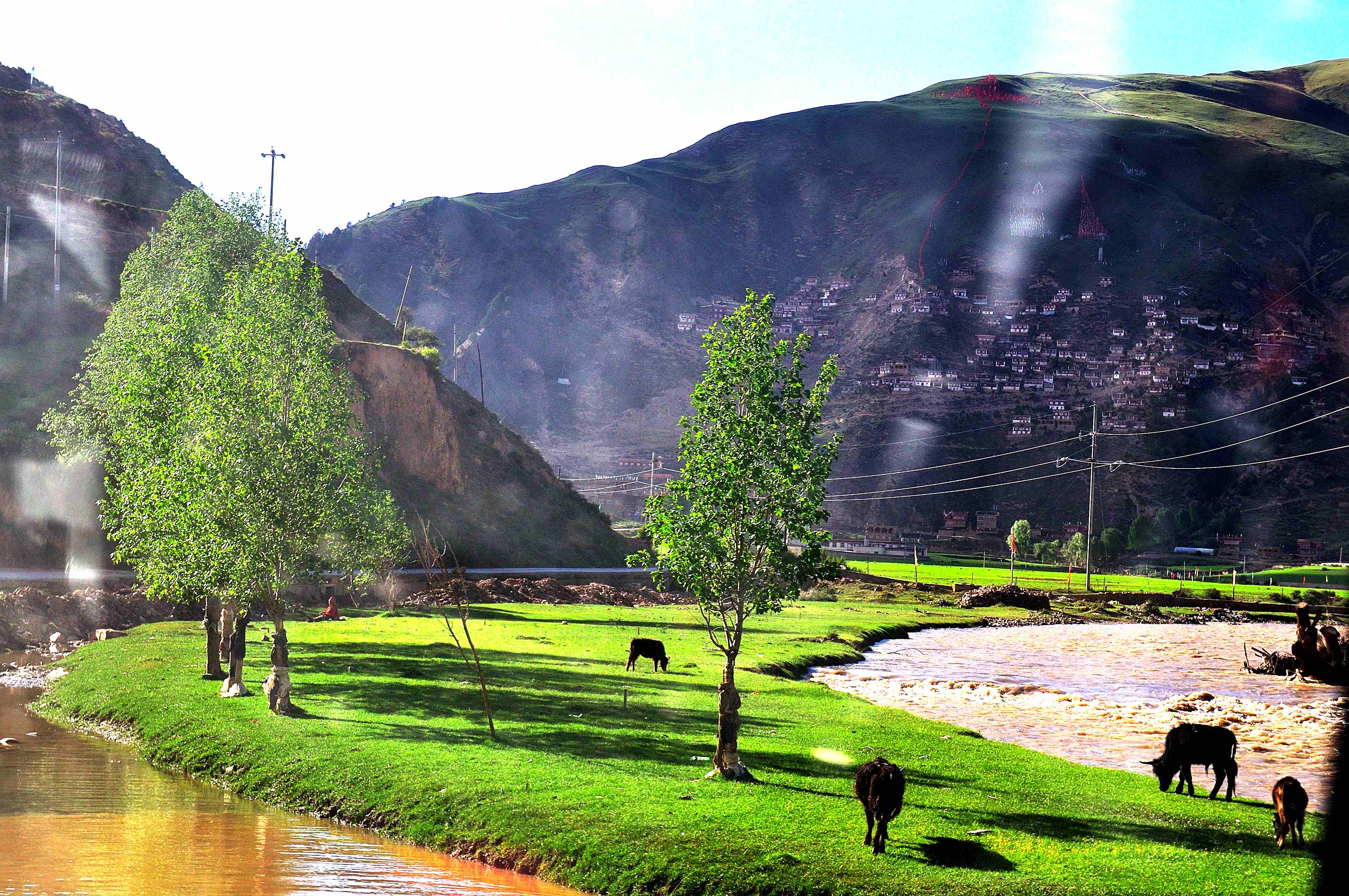 色达惊艳世界的佛国圣境,色达震撼第一视角