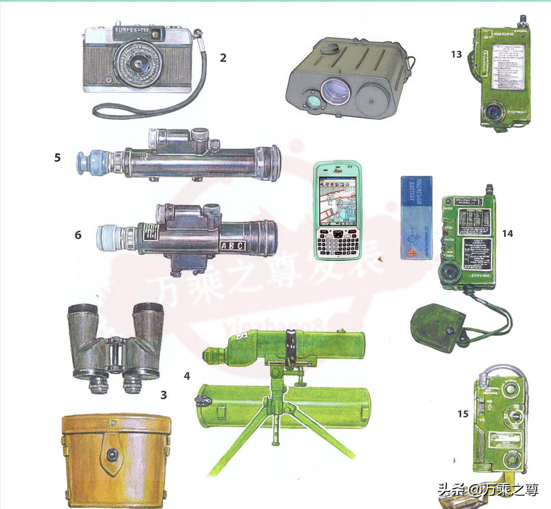 美国狙击携带的所有装备,中美单兵装备夜视仪对比