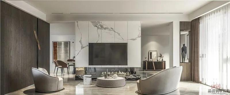 无锡品清装饰现代风格,常州品清别墅装修设计公司