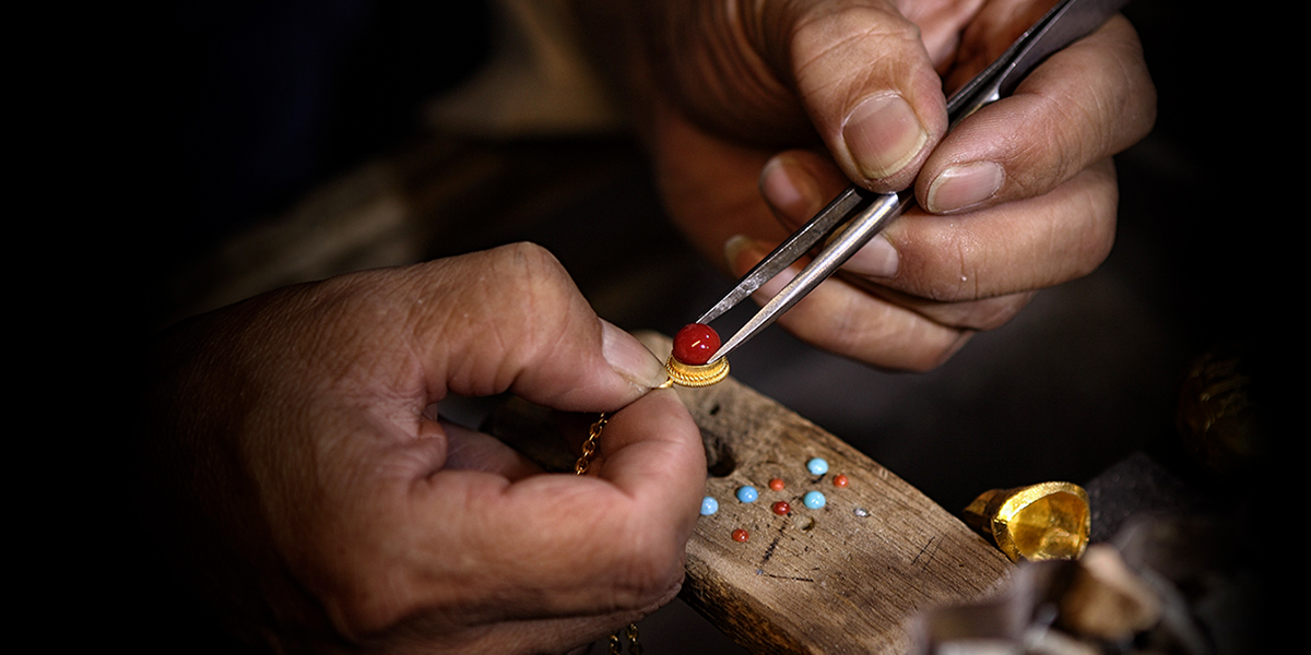 什么是古法祥瑞金器,古法黄金加工工具