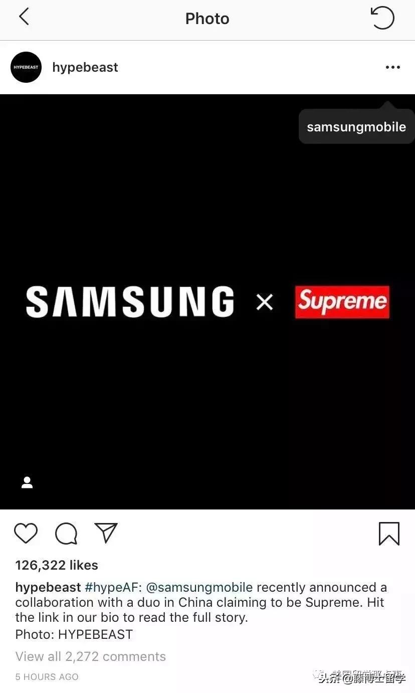 supreme假联名,三星和supreme