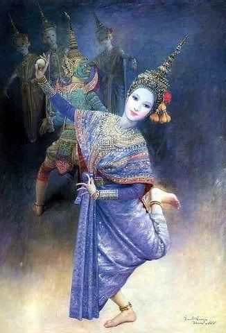 泰国传统舞蹈表演欣赏,泰国古典舞蹈历史