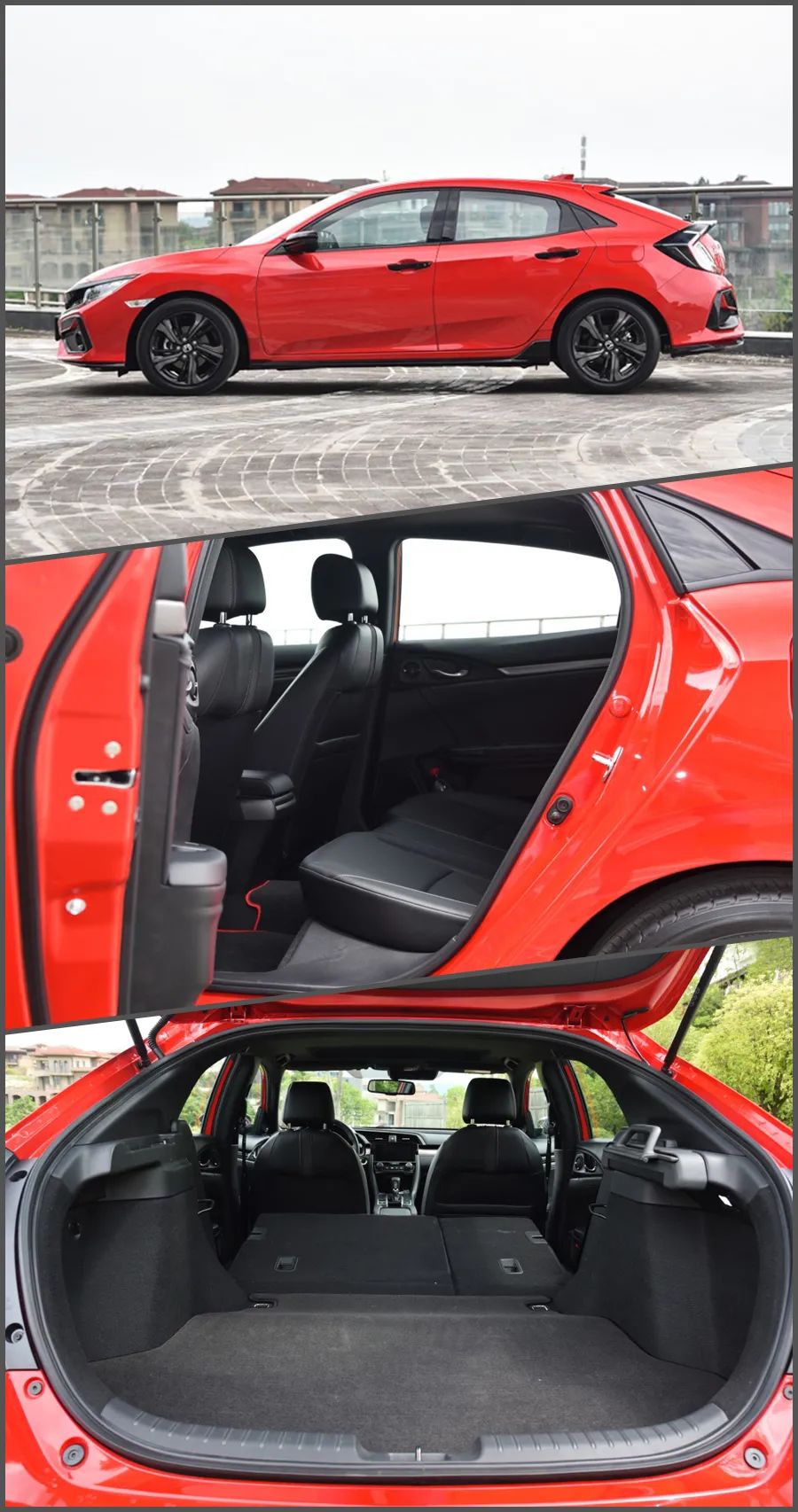 两厢思域和type-r对比,两厢思域与typer