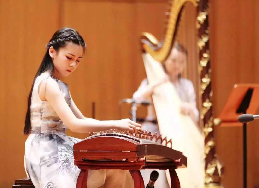 中央音乐学院古筝神童,以第一的成绩考入央美