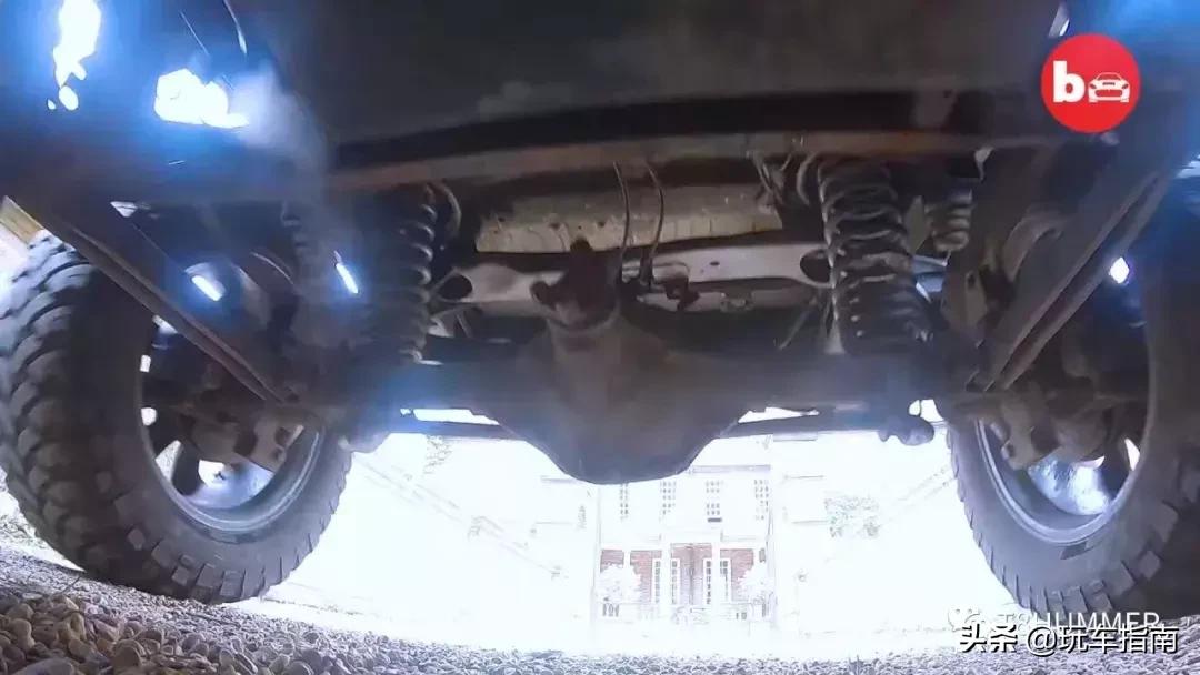 六轮悍马h2加长版视频,悍马h2越野最新款