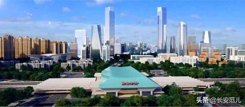 西安高铁新城中心片区,西安高铁新城超高层