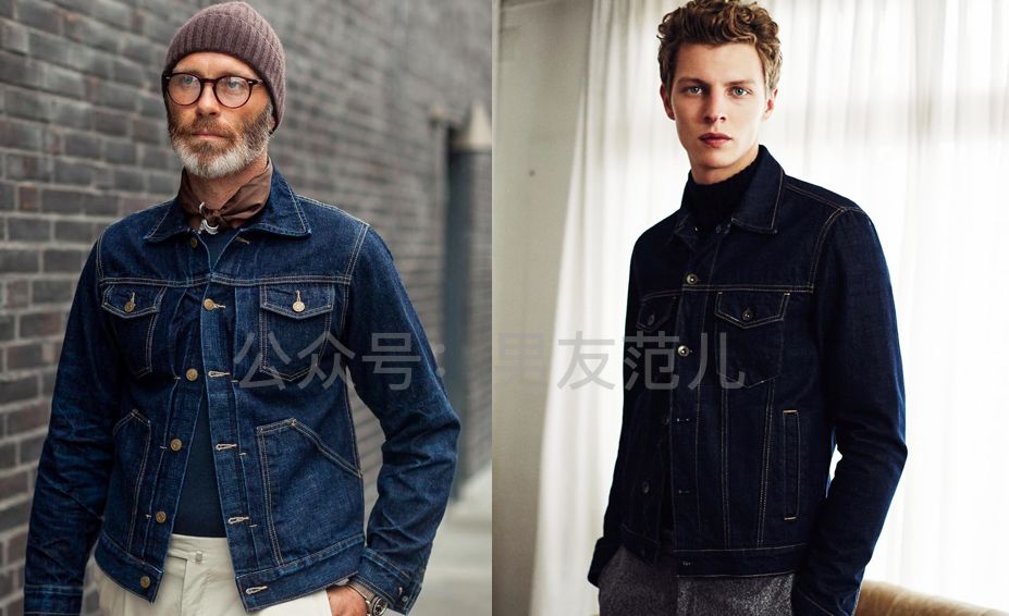 牛仔夹克怎么穿好看男生,牛仔夹克里边怎么搭配