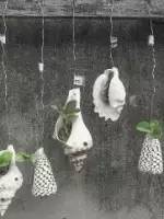 环创立体贝壳,贝壳墙环创