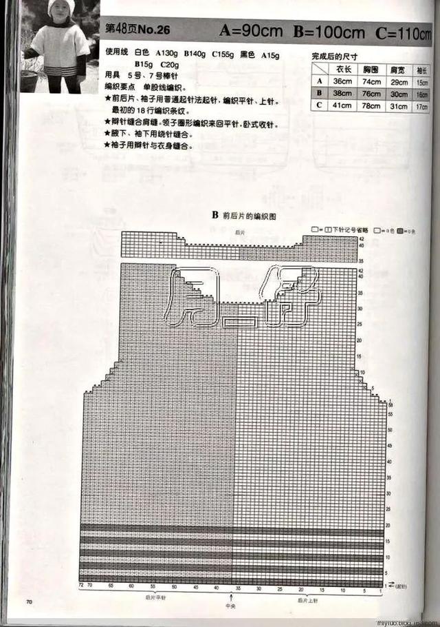 独一无二简单又好看的宝宝毛衣,儿童毛衣花样1000种图解