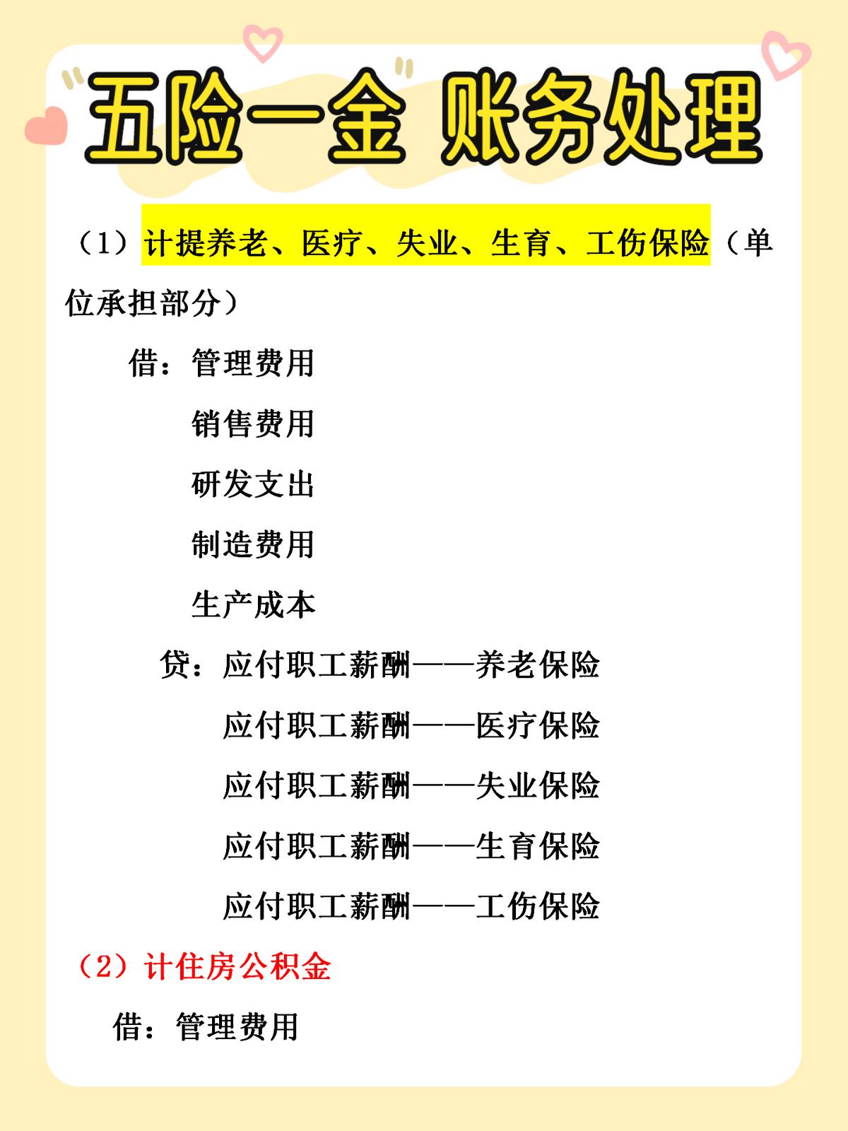 会计实操缴纳五险一金做账,会计五险一金如何做账