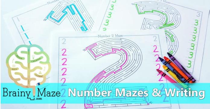 数学迷宫图片大全可打印,数学迷宫图打印