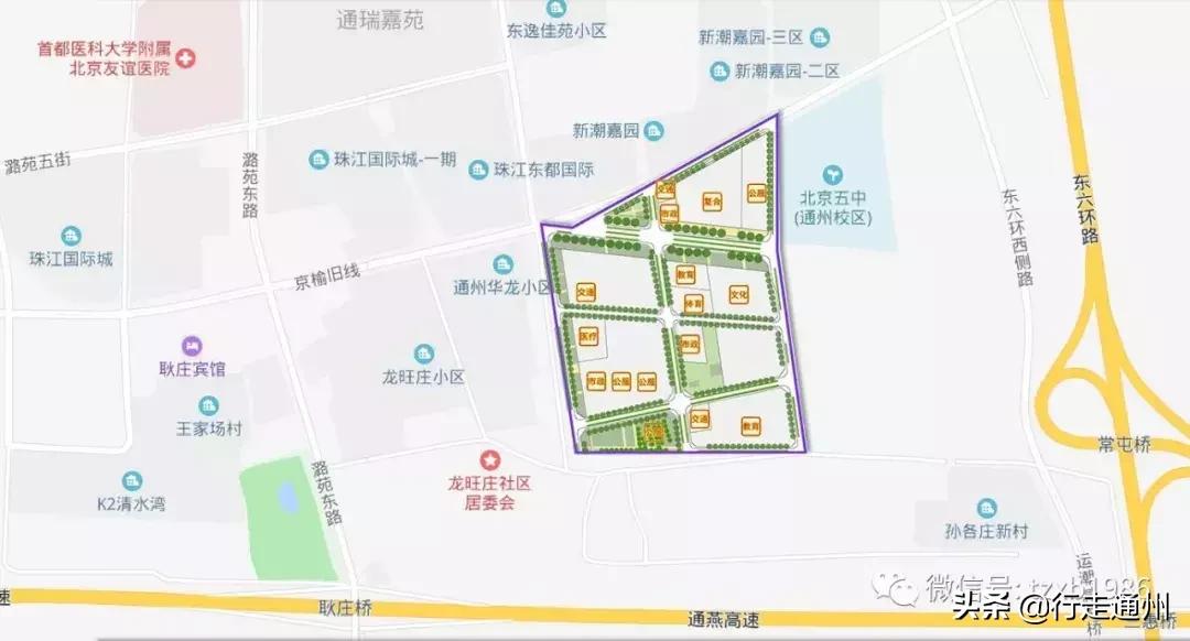 通州最新规划四组团,最新通州高层规划图