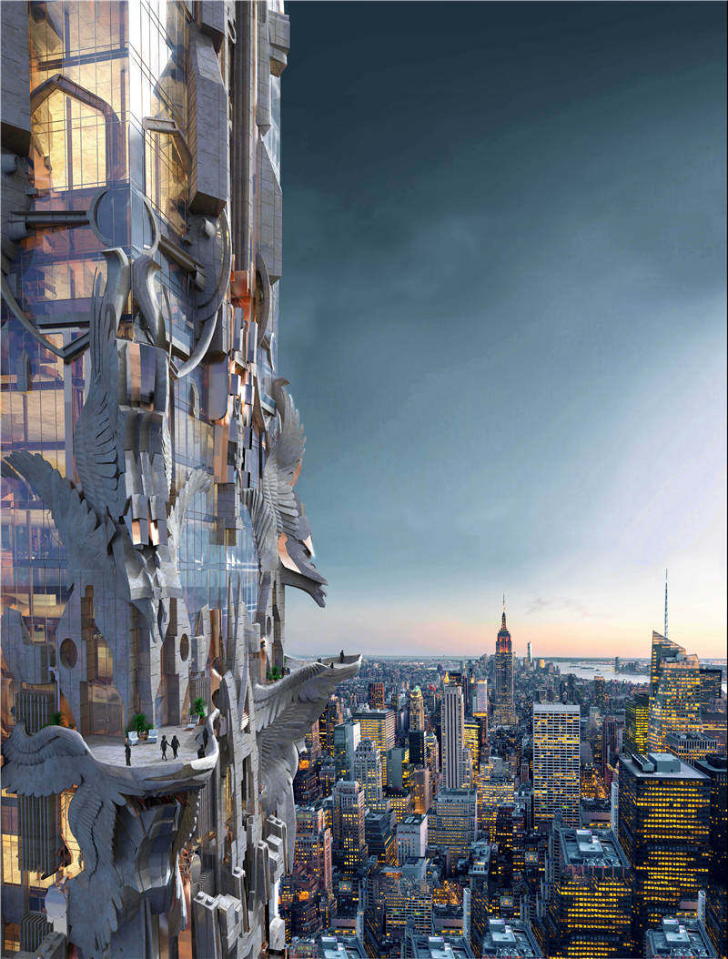 超现实主义建筑空间,让人感到未知的幻想建筑