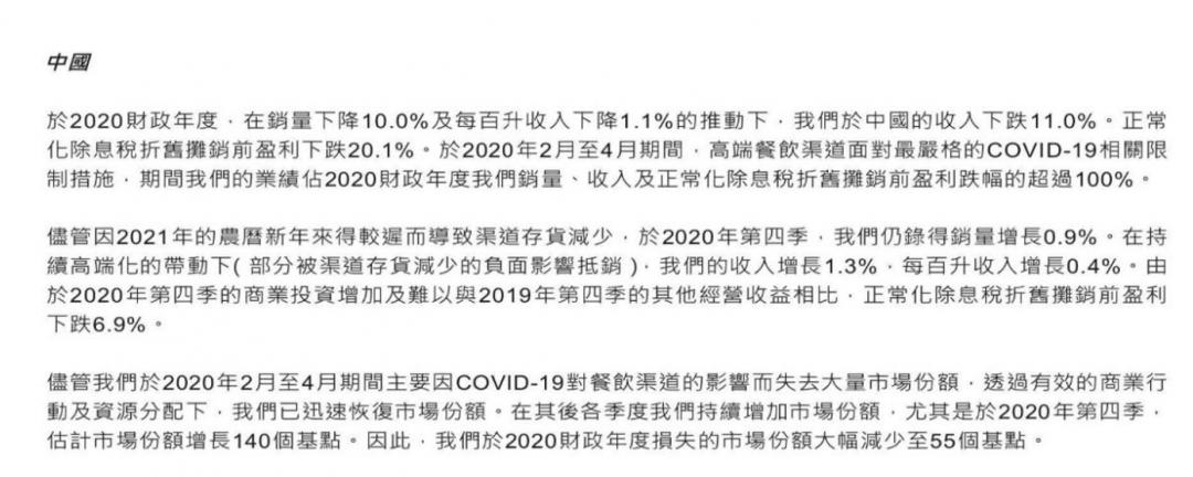 百威亚太营收、利润双下滑，CFO换任，高端市场正在被蚕食