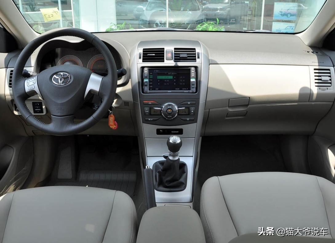 丰田卡罗拉suv油耗,运动性好的轿车