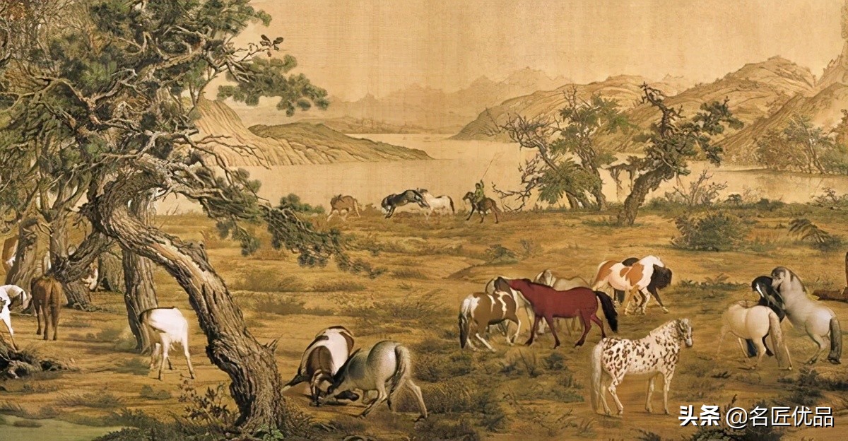 葛饰北斋富岳三十六景作品说明,清代五十位宫廷画师