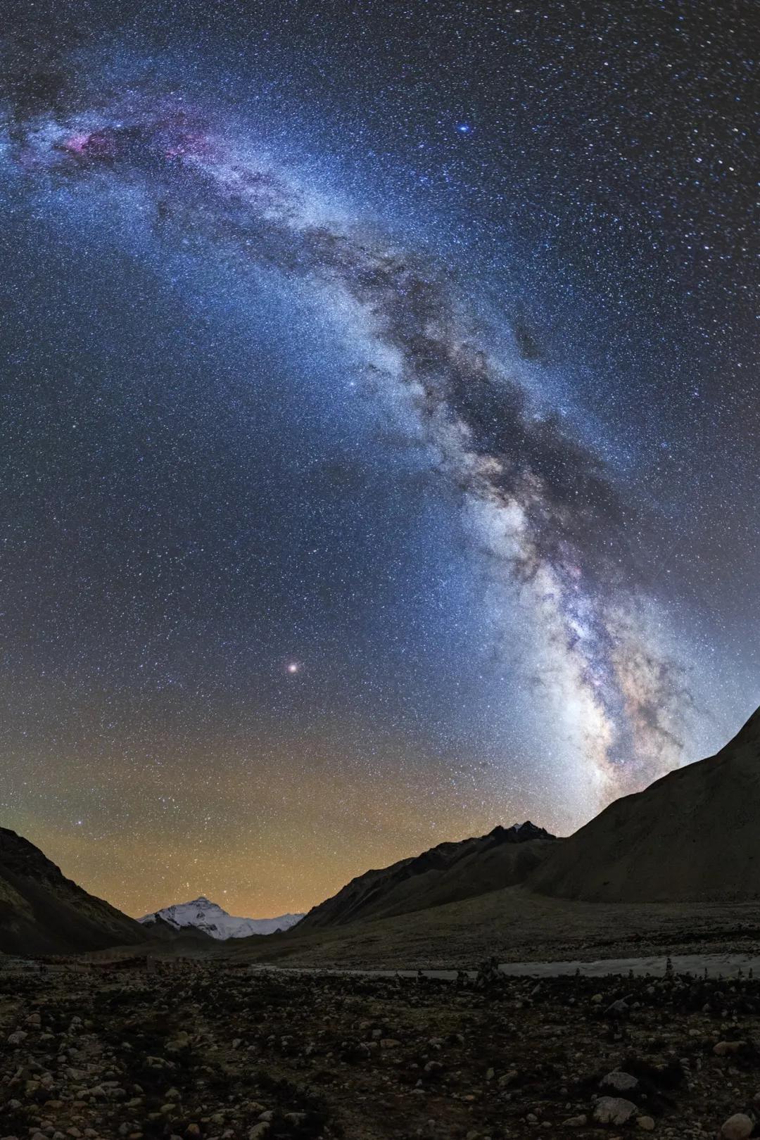 珠峰地形有多震撼,珠峰风景摄影作品