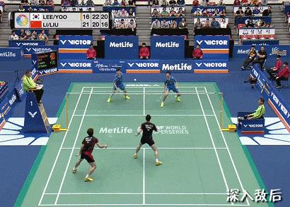 羽毛球双打跑位（站位）的核心在于移动连接