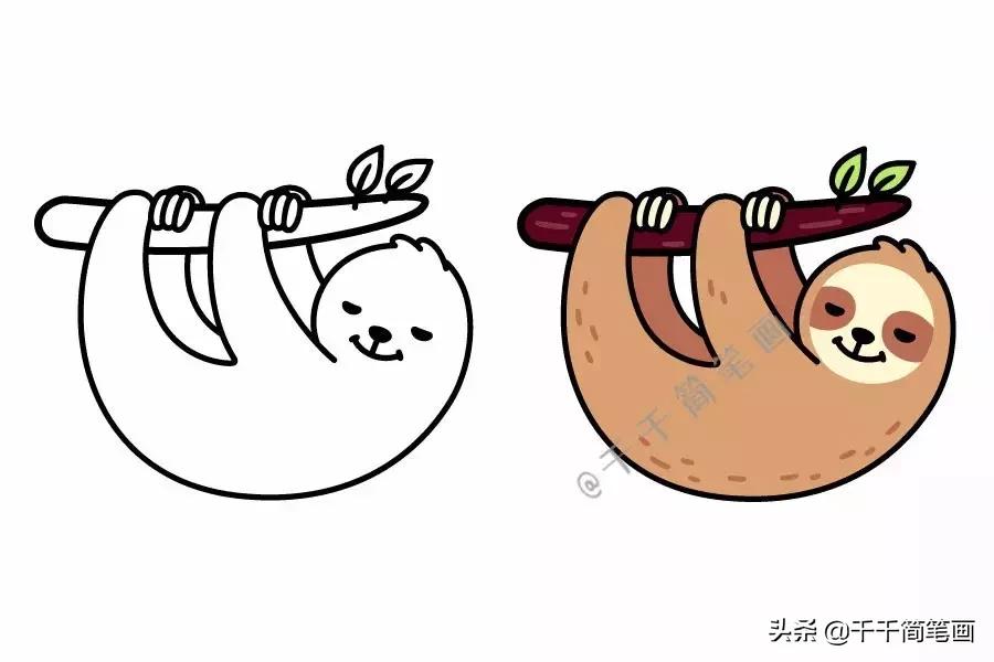 可爱的手帐简笔画食物,可爱的简笔画卡通人物手帐