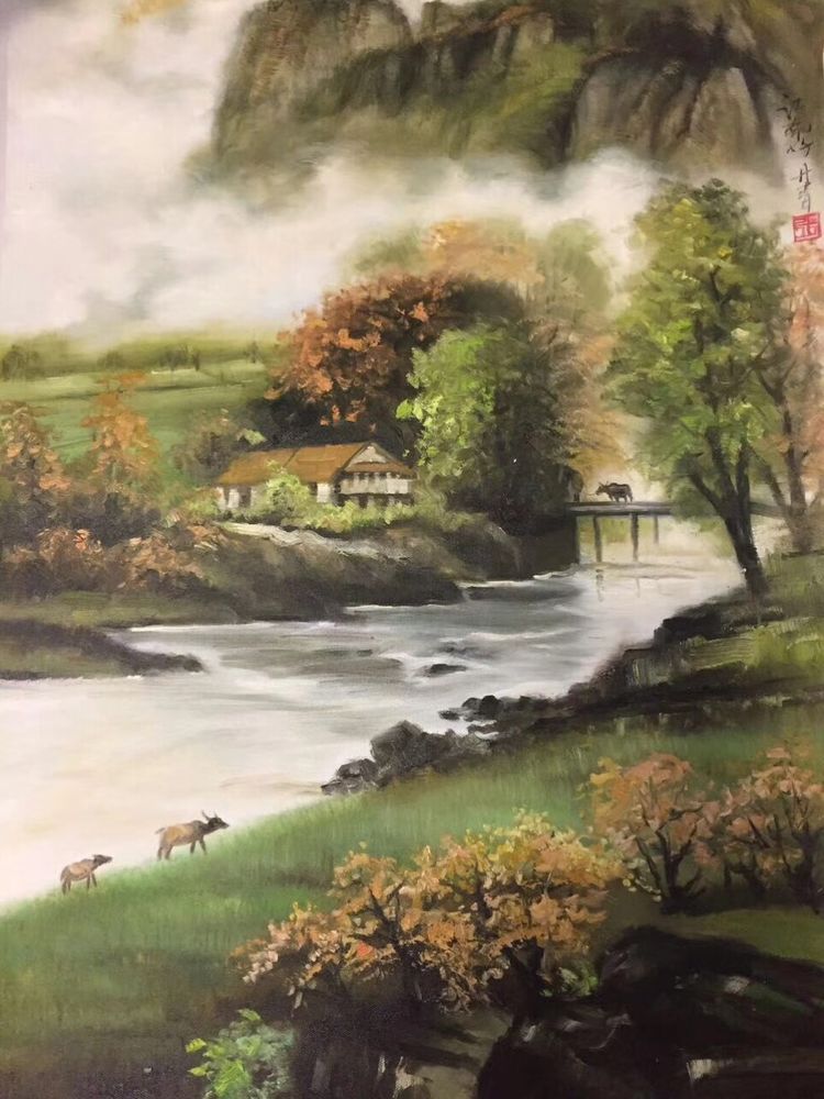 中国小幅油画作品大展作品集,三峡丹青油画作品