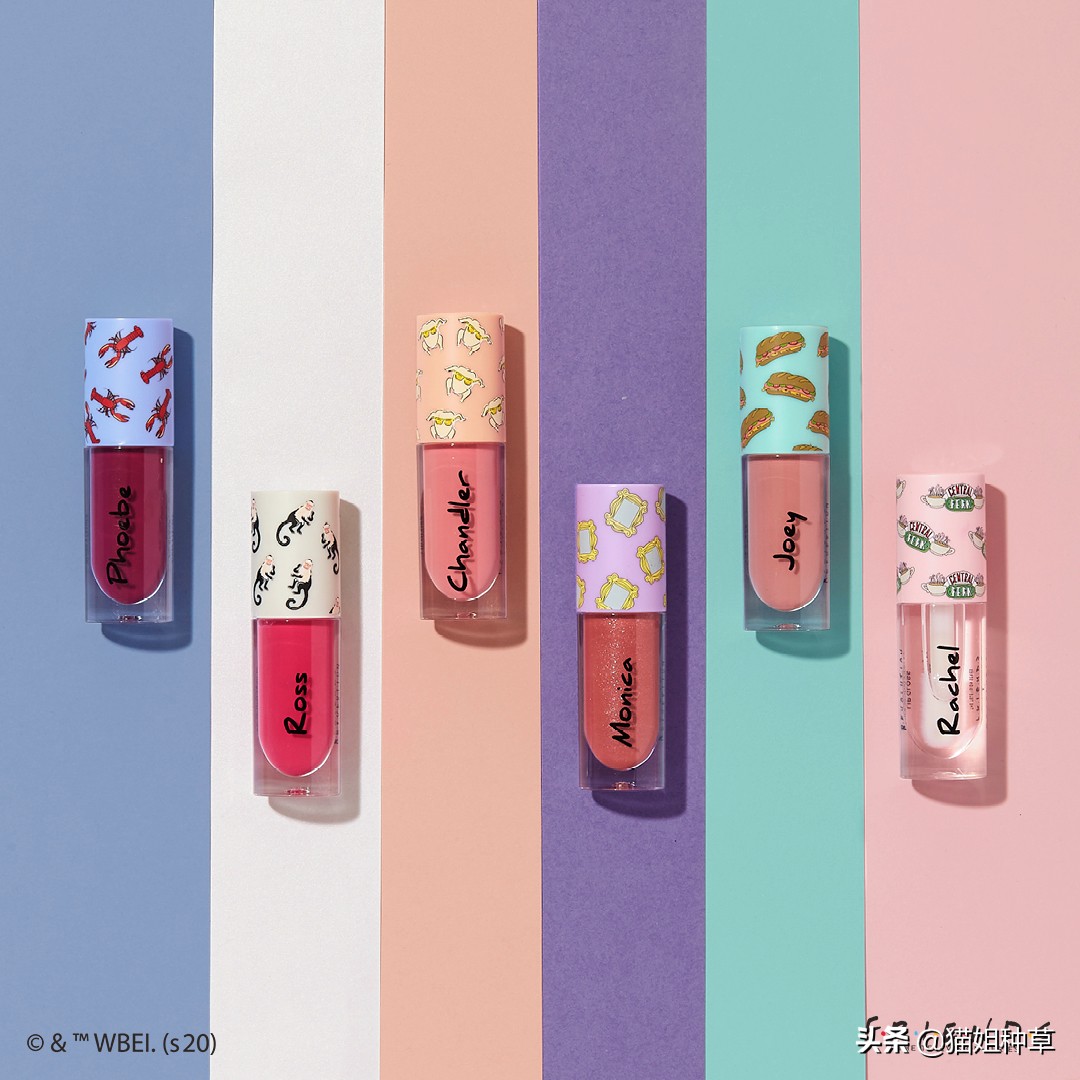 老友记联名版,老友记联名眼影盘