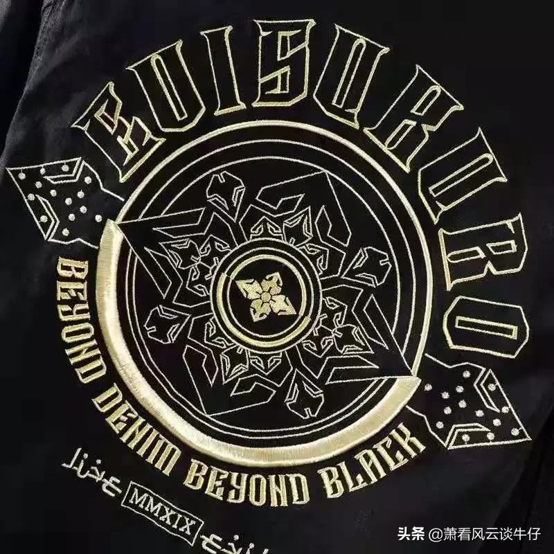 evisu刺绣夹克修复,evisu牛仔夹克手绘