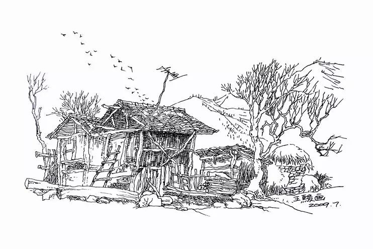 新一代中国钢笔画领军人物,极品五大钢笔画简直美爆