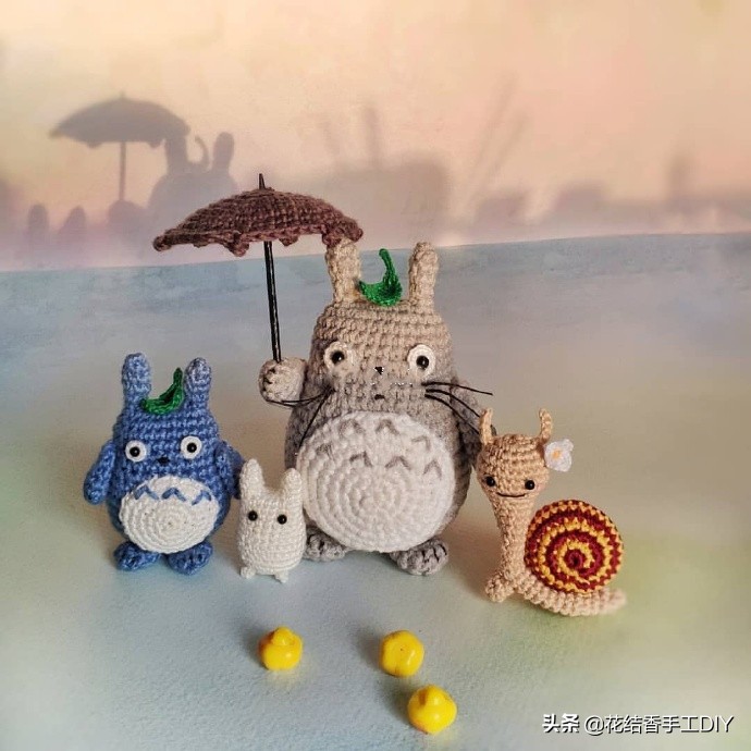 最简单的毛线玩偶钩织,简单好看的毛线钩织玩偶