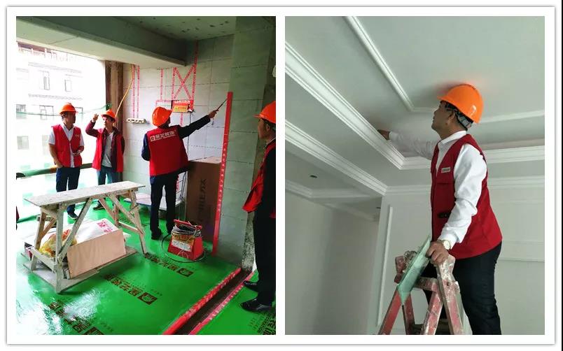 厦门星艺装饰工地巡检,星艺装饰工地检查