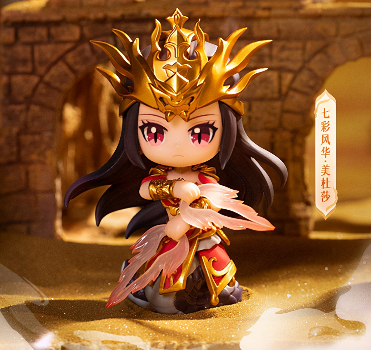 斗破：美杜莎Q版手办来袭，超高颜值，形象逼真，关键价格低廉