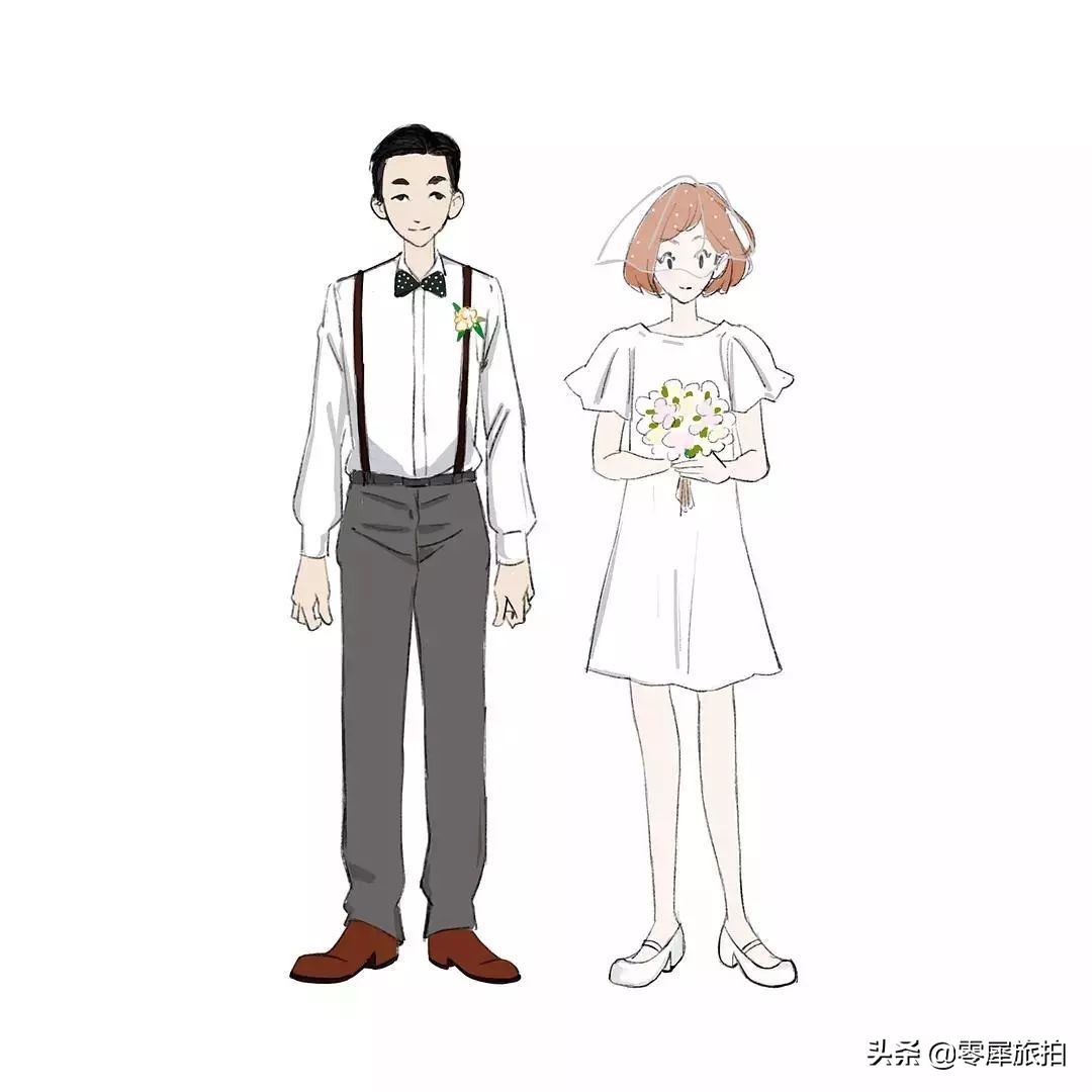 婚纱照穿什么衣服拍好看,拍摄婚纱照哪几个系列好看不过时