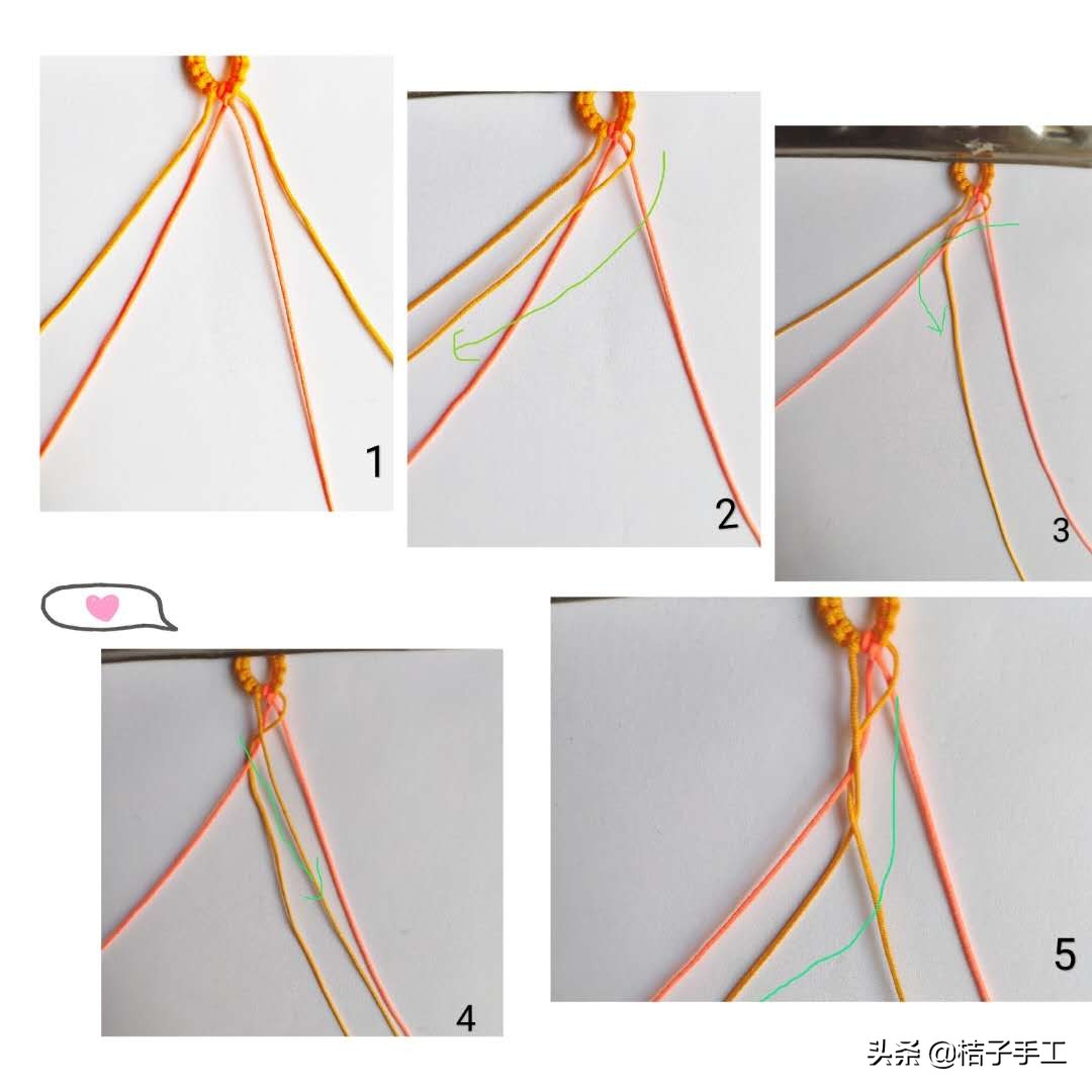 红绳银饰手链教程,银饰小红绳手链