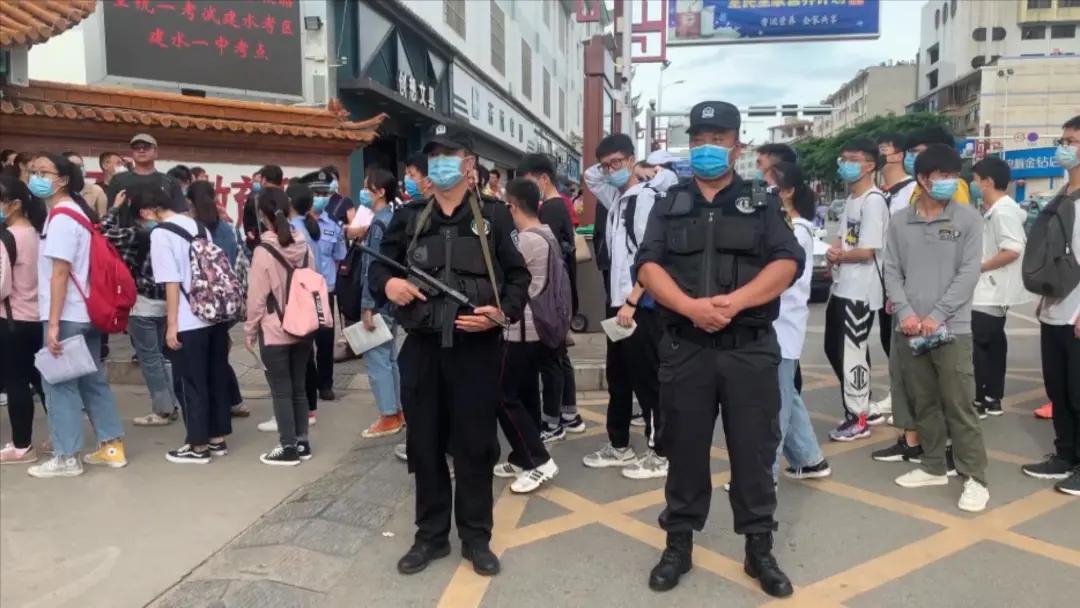 2022高考现场云南直播,红河州高考点