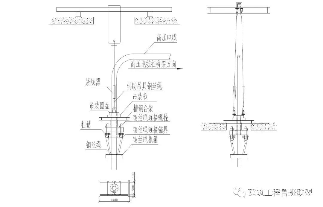 高层电气竖井电缆敷设方法动画,超高层竖井电缆敷设方案