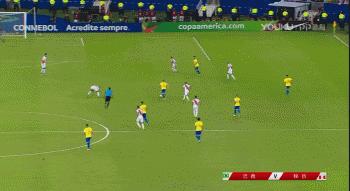 美洲杯精彩时刻,美洲杯小罗现身看梅西