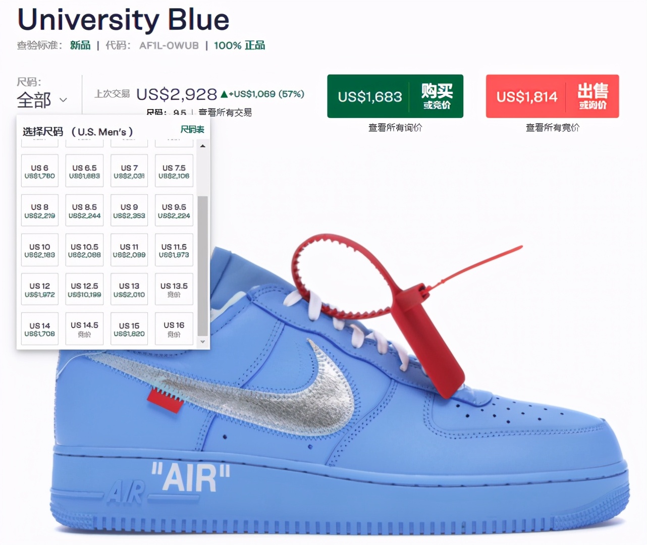 搞黄色！Off-White x 耐克AF1联名真要发售了！实物又泄露