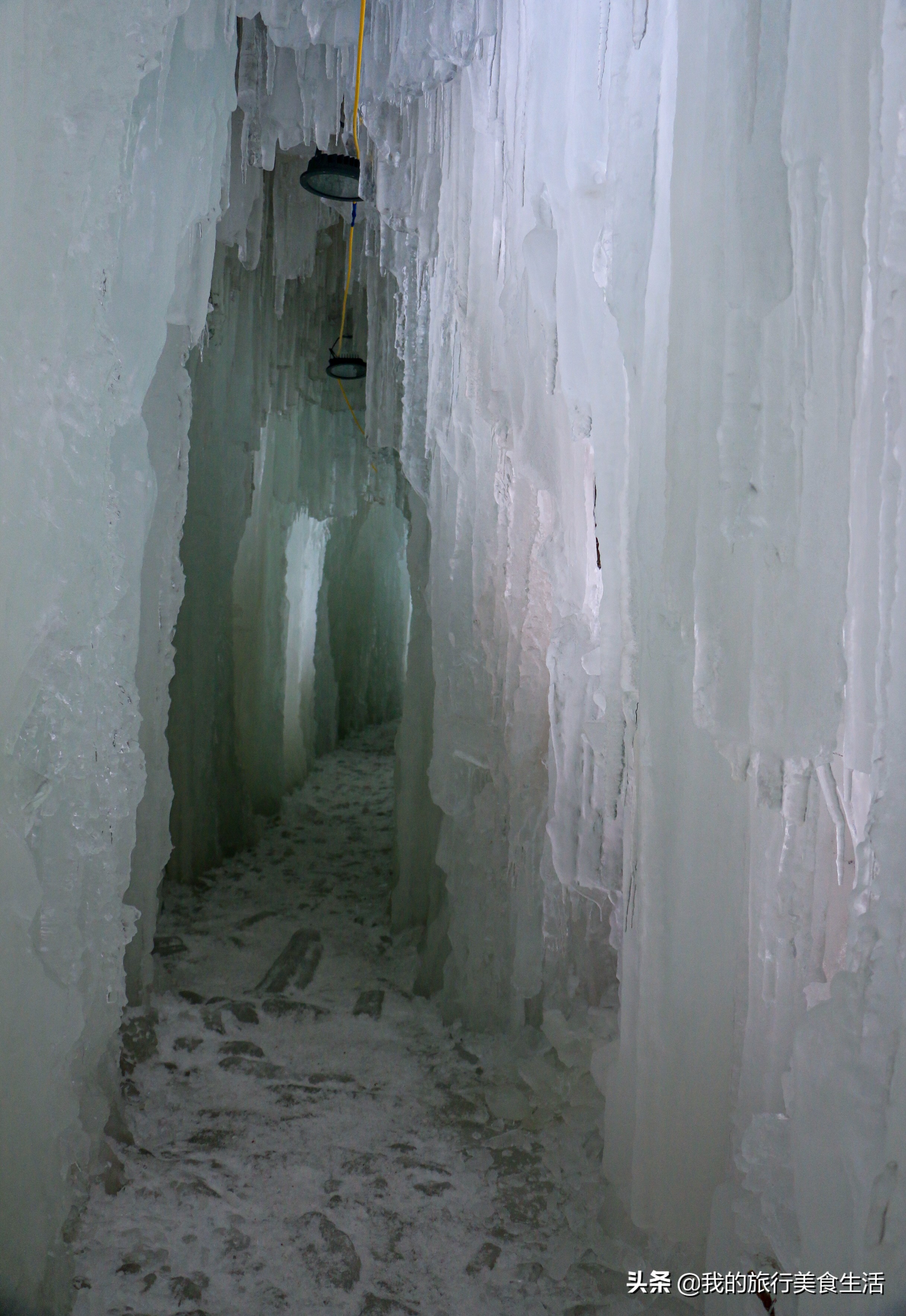 太原在哪看冰瀑布,太原冰川瀑布