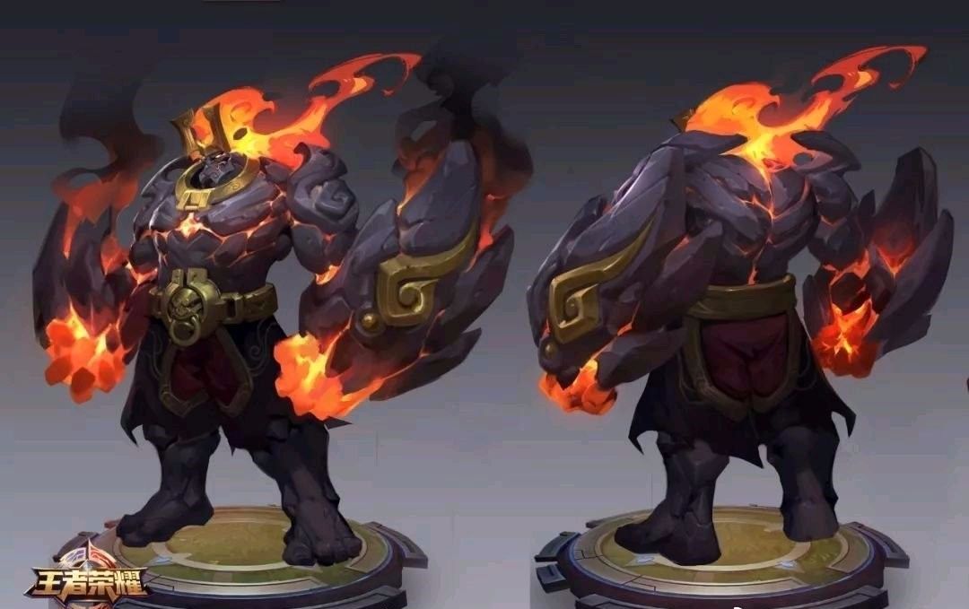 王者荣耀廉颇的地狱炎魂皮肤重做,王者荣耀2023最新廉颇皮肤一览