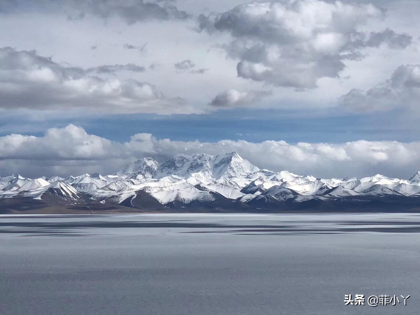 纳木措圣象天门,纳木措圣象天门全景图